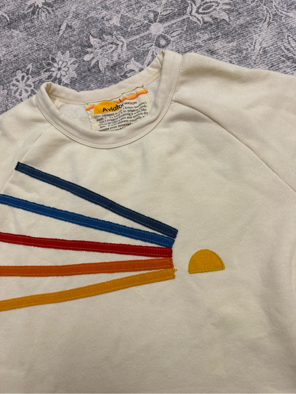 Aviator Nation daydream cropped crew - Picture 2 of 3